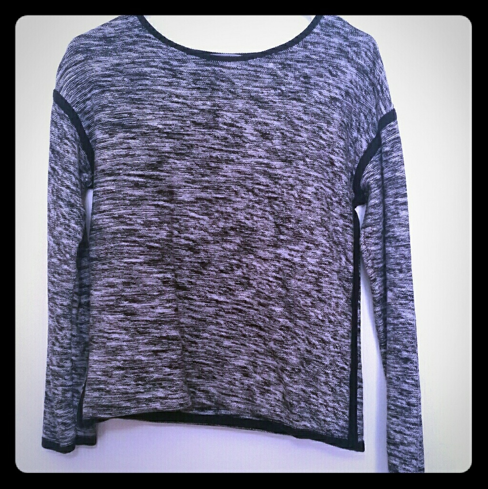 Black and White Marked Sweater